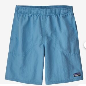 Patagonia Kids Baggies Shorts 7”- Lined, Size XL, Lago Blue